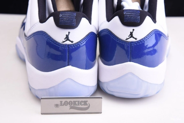 Reps TBK AH7860-100 Jordan 11 White Low Retro Concord Air 0813
